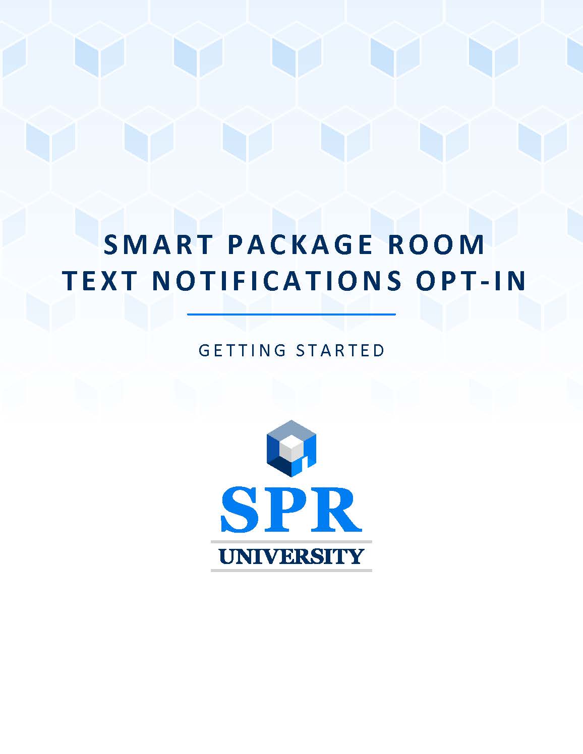 Getting Started - Smart Package Room